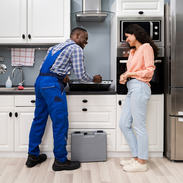 can you provide an estimate for cooktop repair before beginning any work in Perry SD